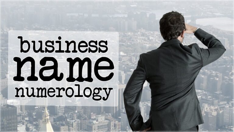 Numerology for a Business Name